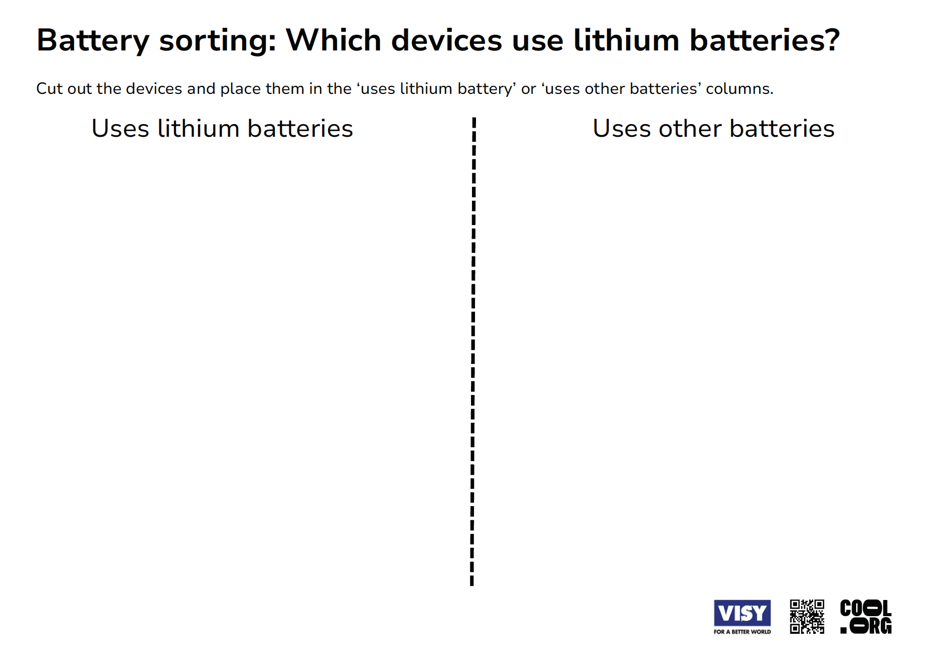 Sample Worksheet