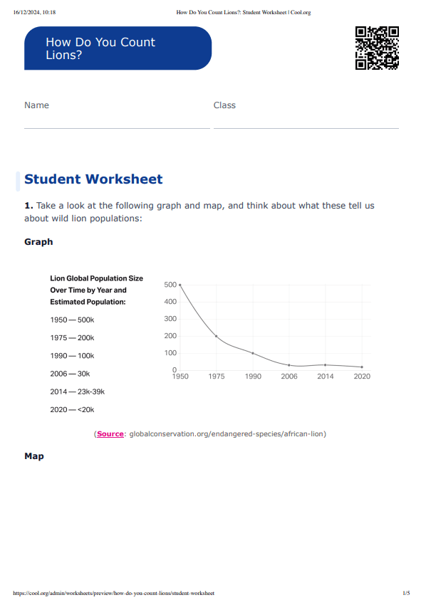 Sample Worksheet