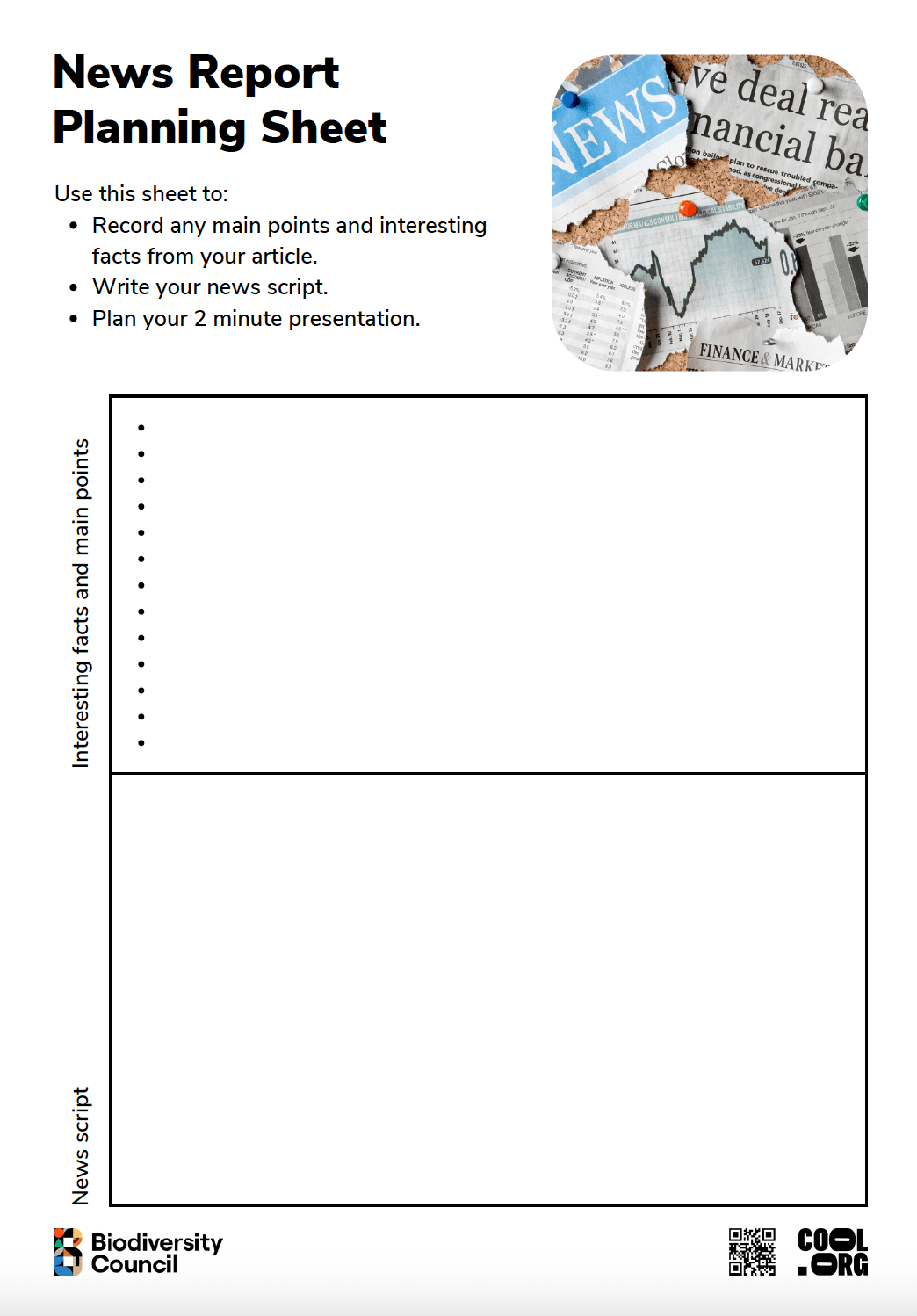 Sample Worksheet