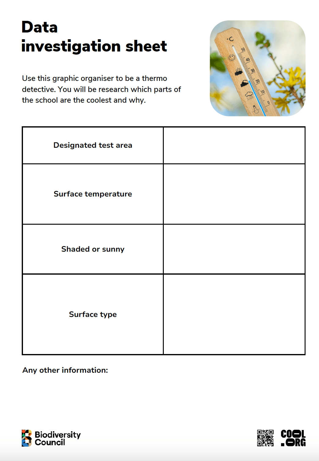 Sample Worksheet