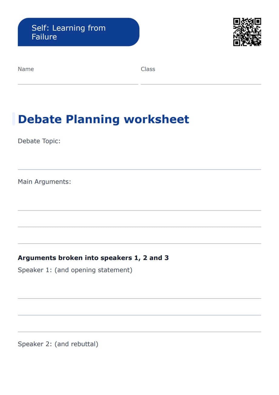 Sample Worksheet