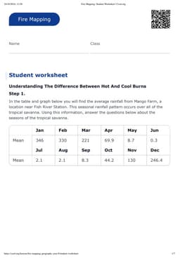 Sample Worksheet