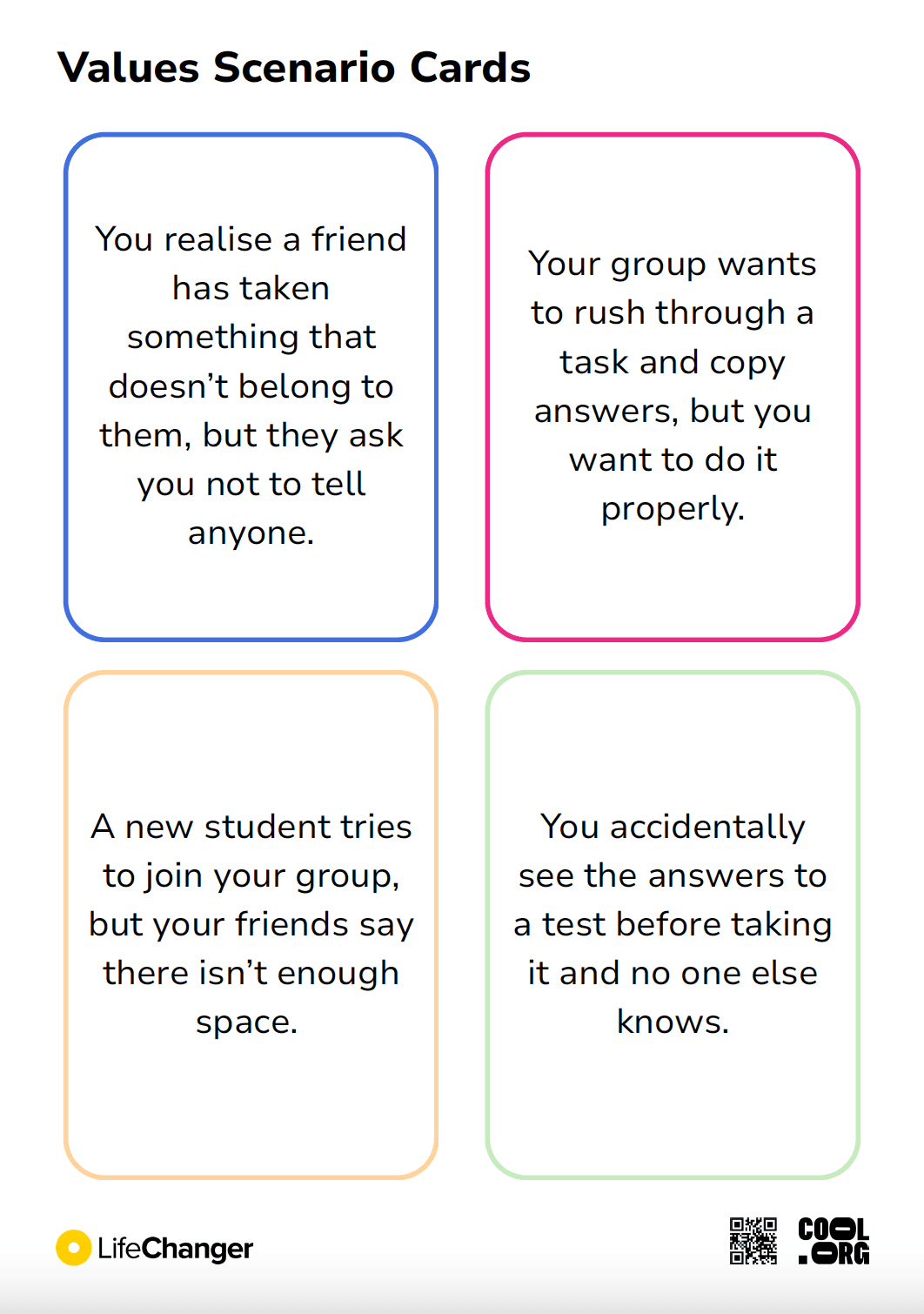 Sample Worksheet