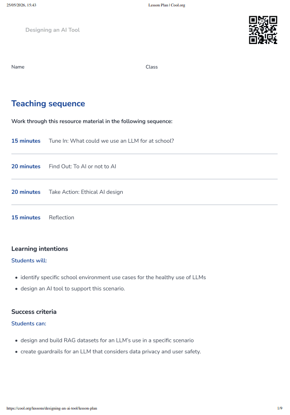 Sample Worksheet