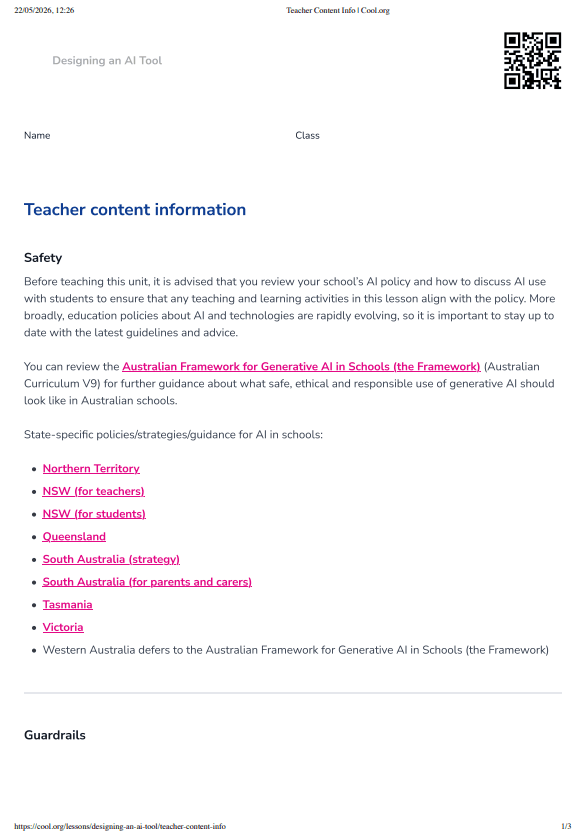 Sample Worksheet