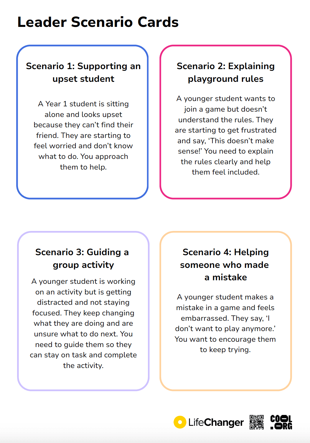 Sample Worksheet